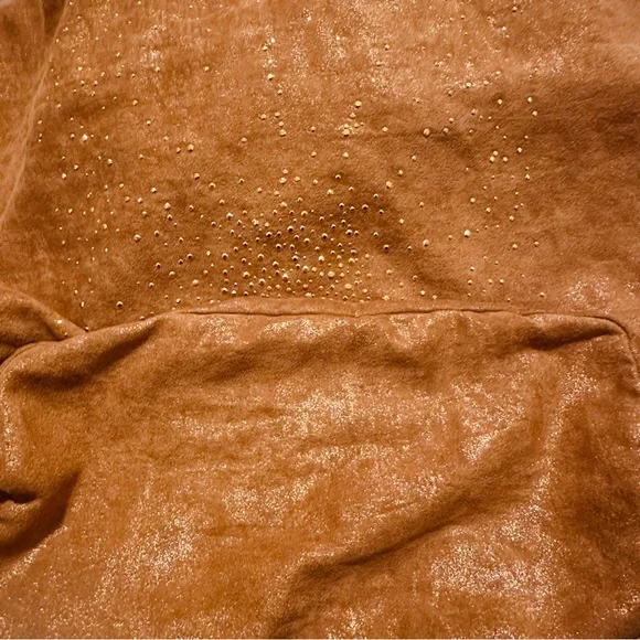 Vintage | Bag | Faux Suede Metallic Studs - Picture 5 of 7